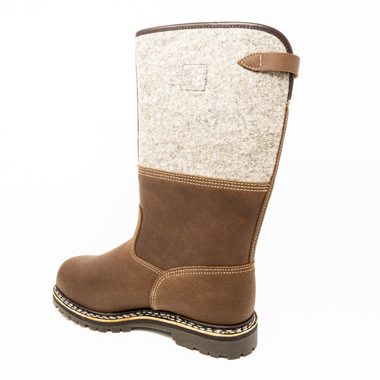 Schuhwerk Schwangau Trabert Filzstiefel Natur (Unisex) AW Branding Online Shopping