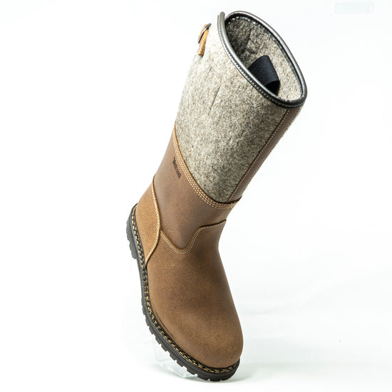 Schuhwerk Schwangau Trabert Filzstiefel Natur (Unisex) Exklusive Angebote