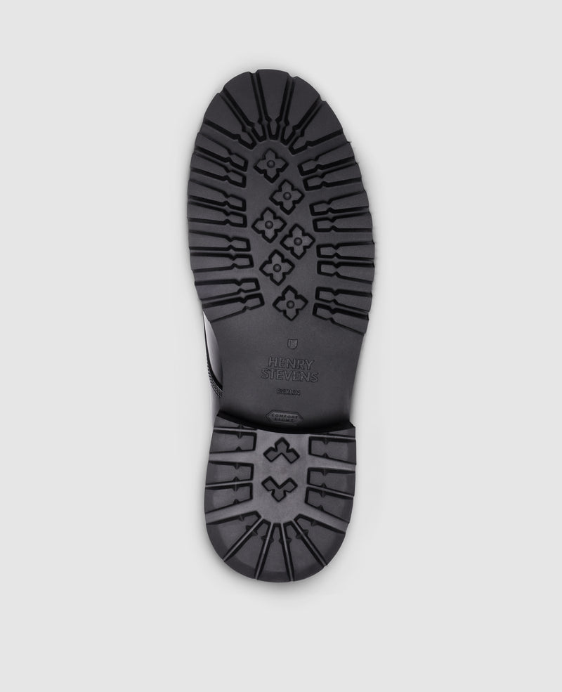 Shoepassion Harry NB5 Norweger in Schwarz - Henry Stevens Shoepassion Neueste Mode