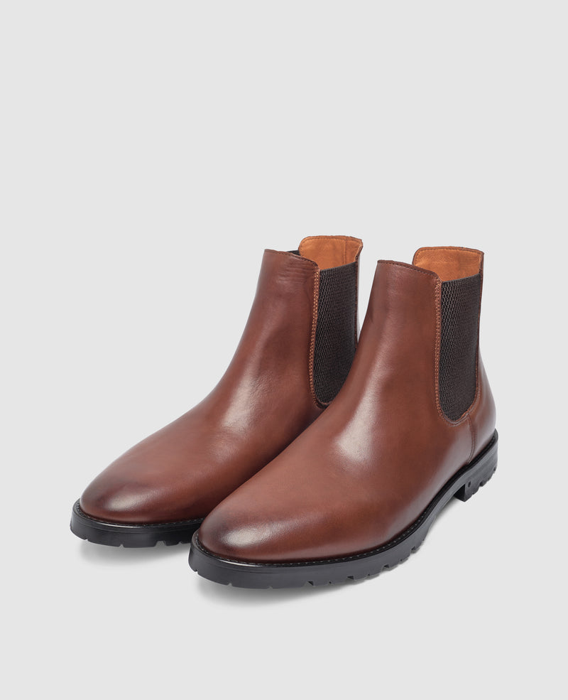 Shoepassion Wallace CB Chelsea Boot in Dunkelbraun - Henry Stevens Shoepassion Online Outlet