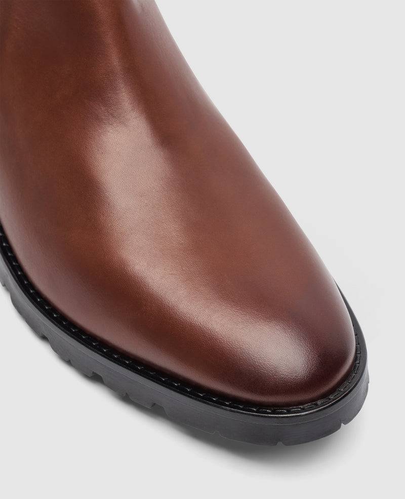 Shoepassion Wallace CB Chelsea Boot in Dunkelbraun - Henry Stevens Shoepassion Online Outlet