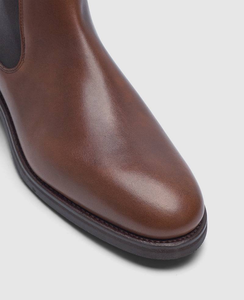 Shoepassion Winston CB2 Chelsea Boot in Mittelbraun - Henry Stevens Shoepassion Zeitlich begrenztes Angebot