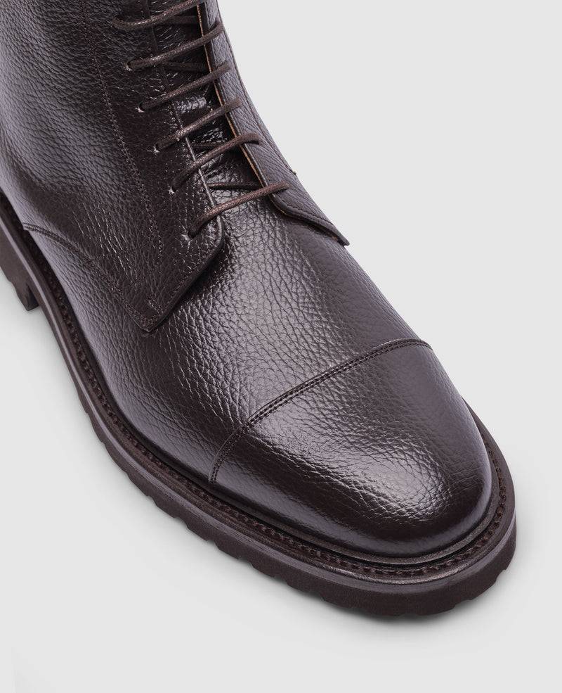 Shoepassion Winston CDB6 Derby Boot in Dunkelbraun - Henry Stevens Shoepassion Exklusive Angebote
