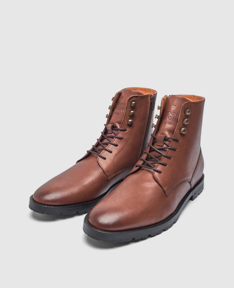 Shoepassion Wallace PDB Derby Boot in Dunkelbraun - Henry Stevens Shoepassion Super Sparpreis