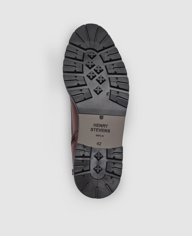 Shoepassion Wallace PDB Derby Boot in Dunkelbraun - Henry Stevens Shoepassion Super Sparpreis
