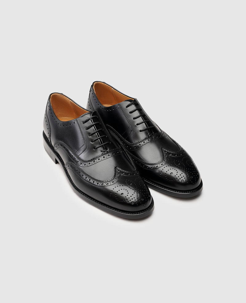 Shoepassion Rahmengenähter Full-Brogue Oxford Herrenschuh Henry Stevens Shoepassion Letzter Tag