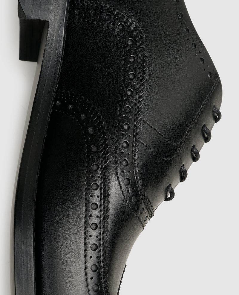Shoepassion Rahmengenähter Full-Brogue Oxford Herrenschuh Henry Stevens Shoepassion Letzter Tag
