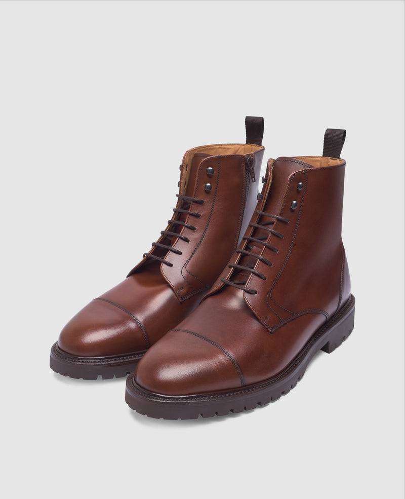 Shoepassion Jones CDB3 Derby Boot in Mittelbraun - Henry Stevens Shoepassion Bis zu 65% Rabatt