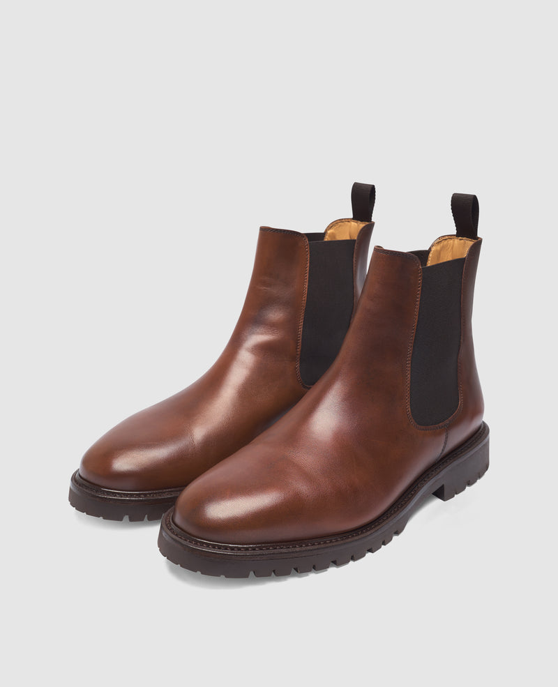 Shoepassion Jones CB3 Chelsea Boot in Mittelbraun - Henry Stevens Shoepassion Sonderangebot der Fabrik