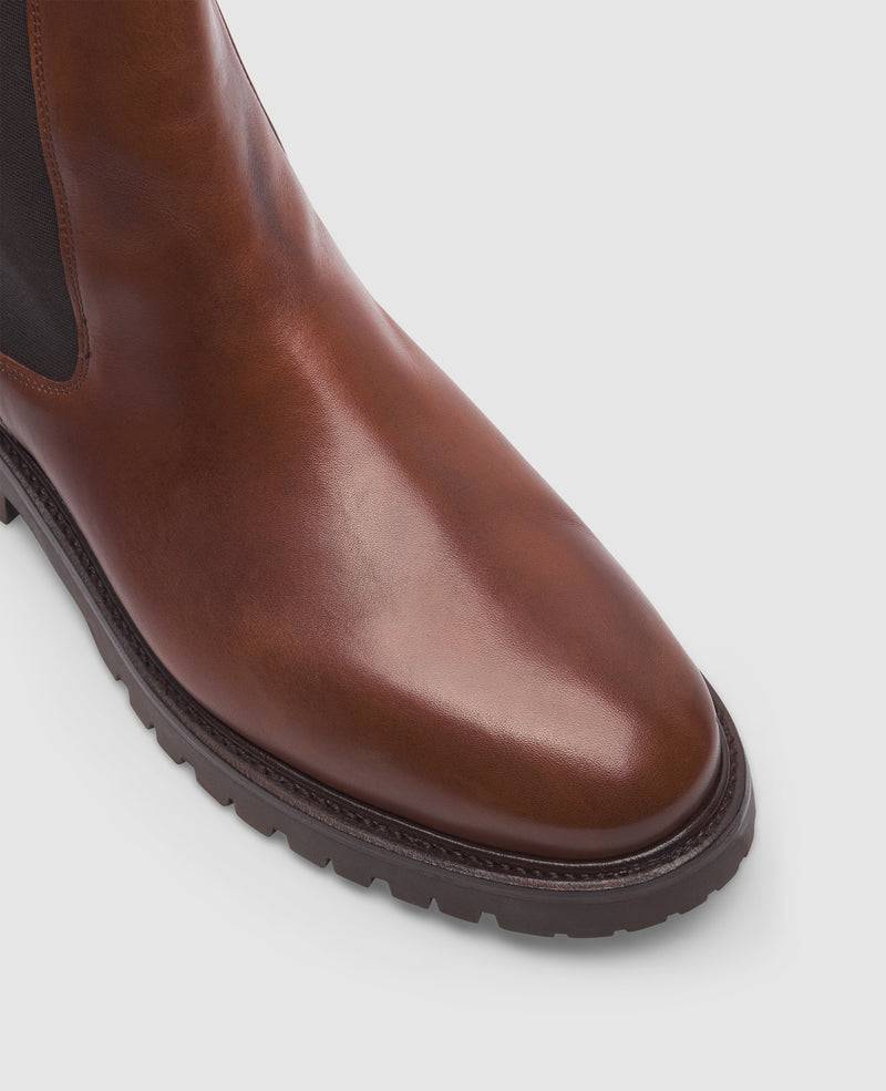 Shoepassion Jones CB3 Chelsea Boot in Mittelbraun - Henry Stevens Shoepassion Sonderangebot der Fabrik