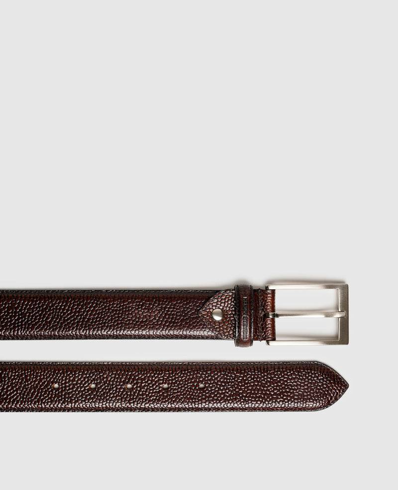 Shoepassion Markanter Herrengürtel aus Scotchgrain Leder Henry Stevens Shoepassion Bis zu 60% Rabatt