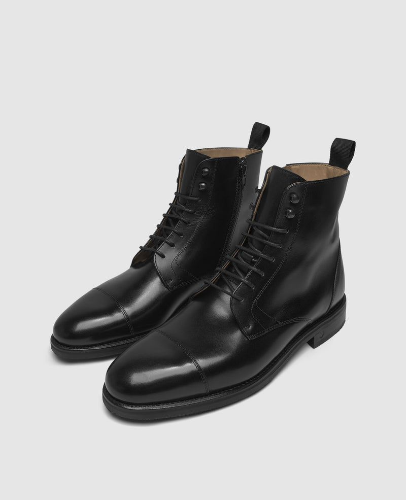Shoepassion Winston CDB2 Derby Boot in Schwarz - Henry Stevens Shoepassion Outlet