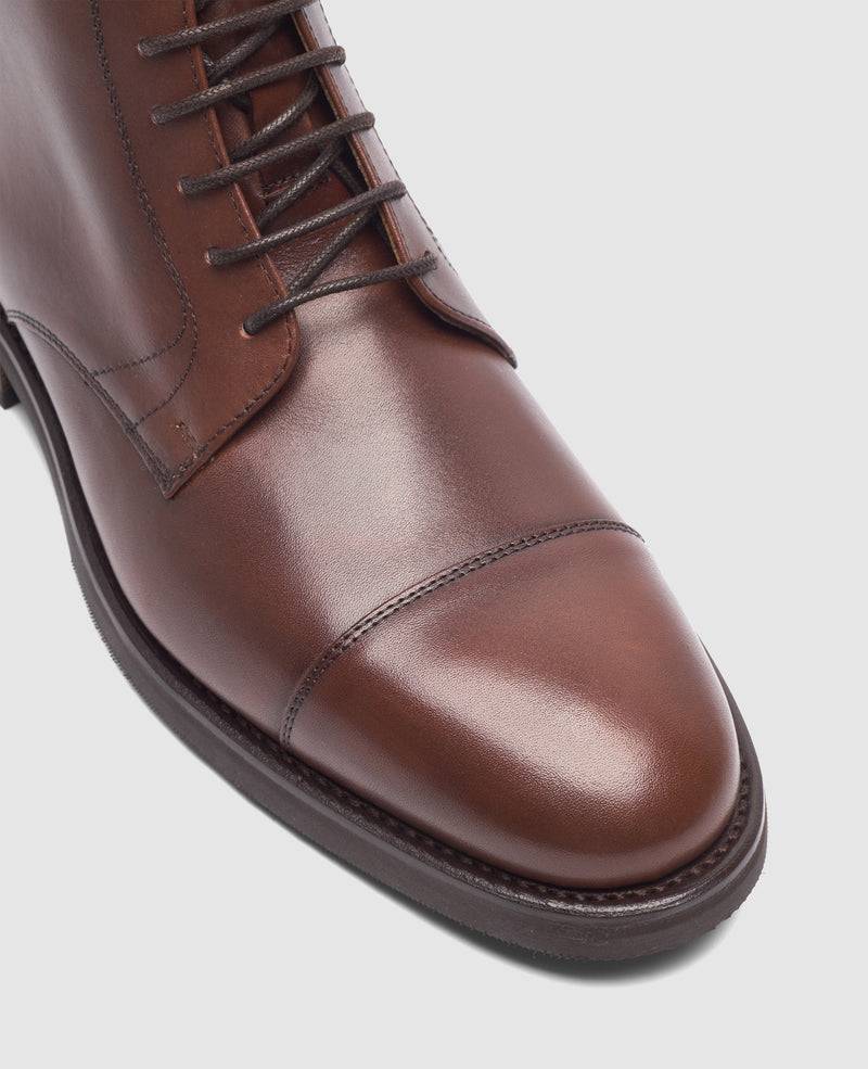 Shoepassion Winston CDB2 Derby Boot in Mittelbraun - Henry Stevens Shoepassion Auslauf