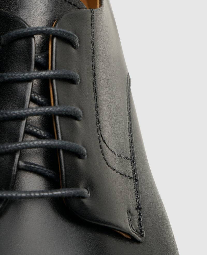 Shoepassion Rahmengenähter Plain Derby Herrenschuh aus Leder Henry Stevens Shoepassion Hotsell