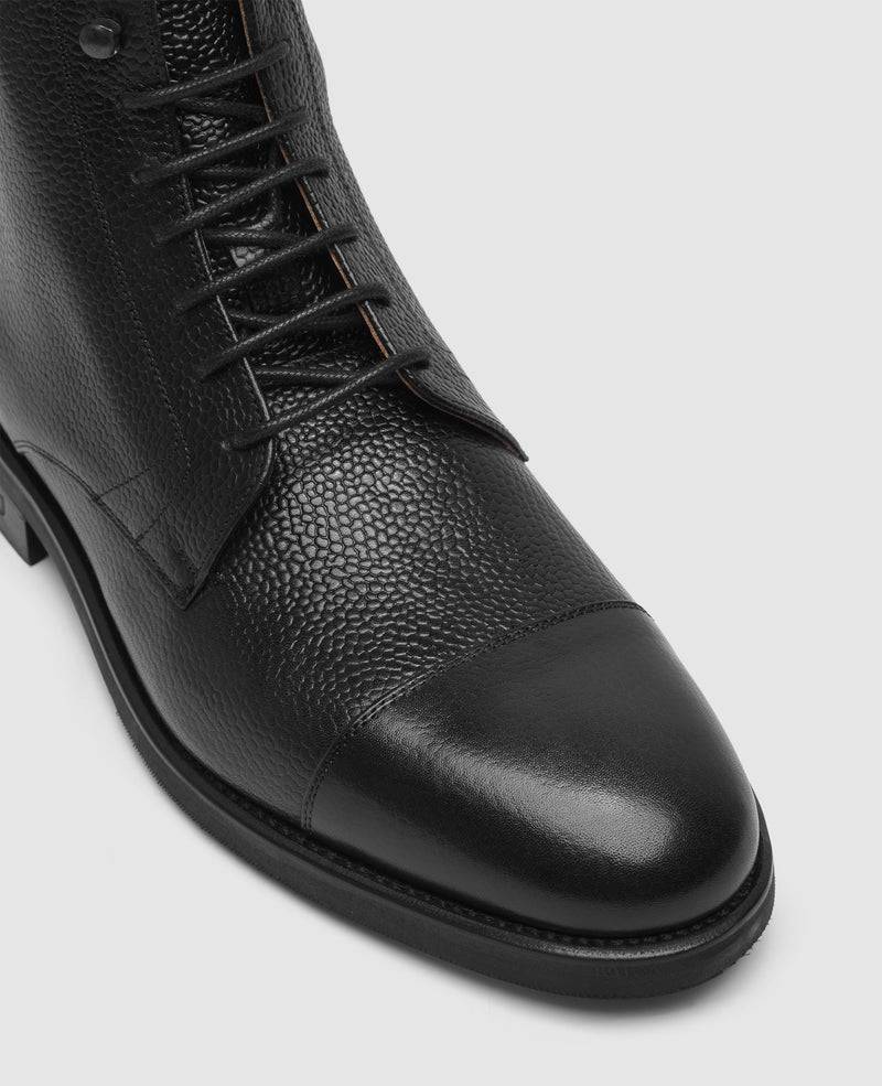 Shoepassion Winston CDB2 Derby Boot in Schwarz - Henry Stevens Shoepassion Schlussverkauf