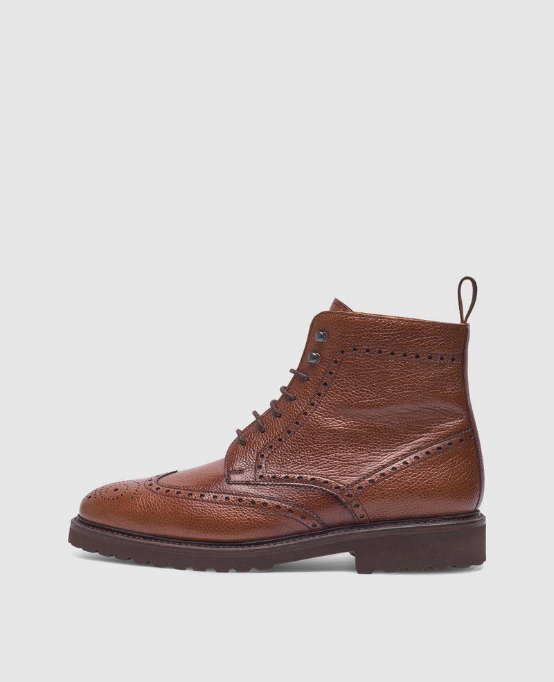 Shoepassion Winston FBDB6 Derby Boot in Mittelbraun - Henry Stevens Shoepassion Fabrikverkauf