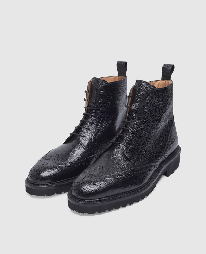 Shoepassion Winston FBDB6 Derby Boot in Schwarz - Henry Stevens Shoepassion Meist gekauft