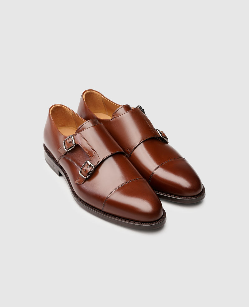 Shoepassion Rahmengenähter Doppel-Monkstrap Herrenschuh Henry Stevens Shoepassion Limitierter Zeitrabatt