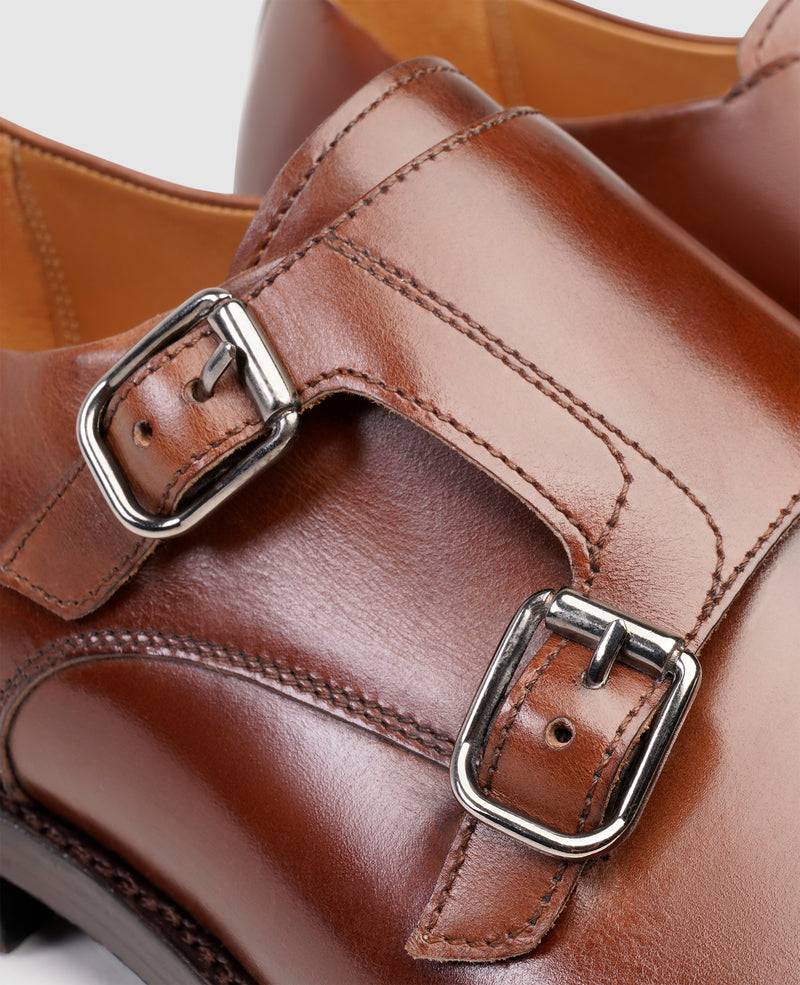 Shoepassion Rahmengenähter Doppel-Monkstrap Herrenschuh Henry Stevens Shoepassion Limitierter Zeitrabatt