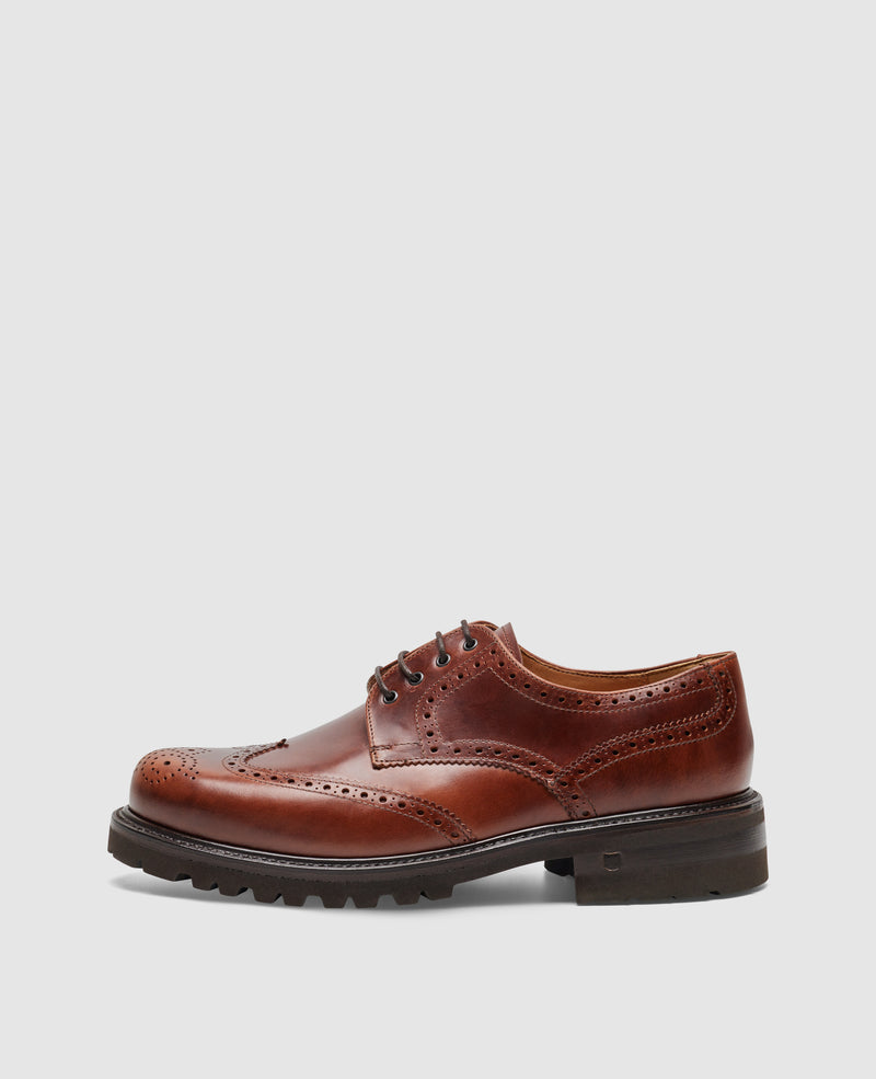 Shoepassion Harry FBD5 Derby in Mittelbraun - Henry Stevens Shoepassion Rabatt