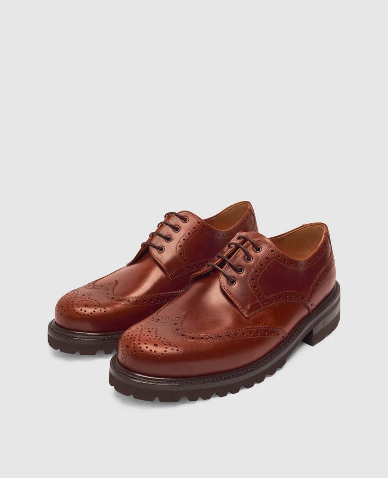 Shoepassion Harry FBD5 Derby in Mittelbraun - Henry Stevens Shoepassion Rabatt
