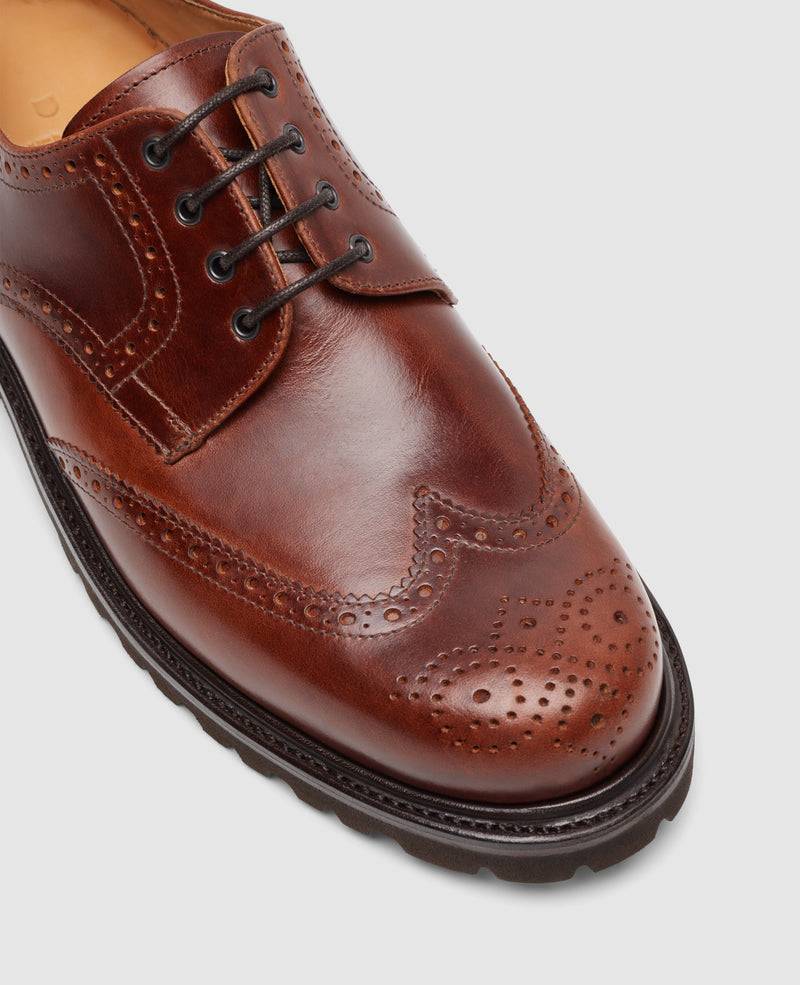 Shoepassion Harry FBD5 Derby in Mittelbraun - Henry Stevens Shoepassion Rabatt
