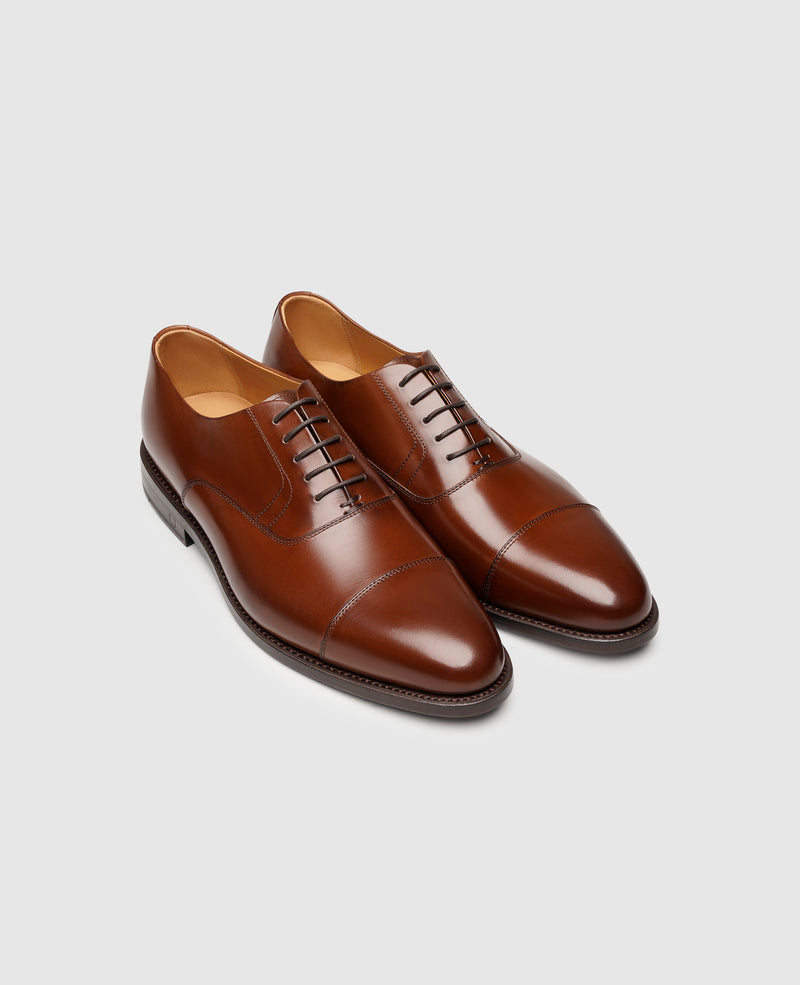 Shoepassion Handgefertigter Captoe Oxford Herrenschuh Henry Stevens Shoepassion Versandkostenfrei