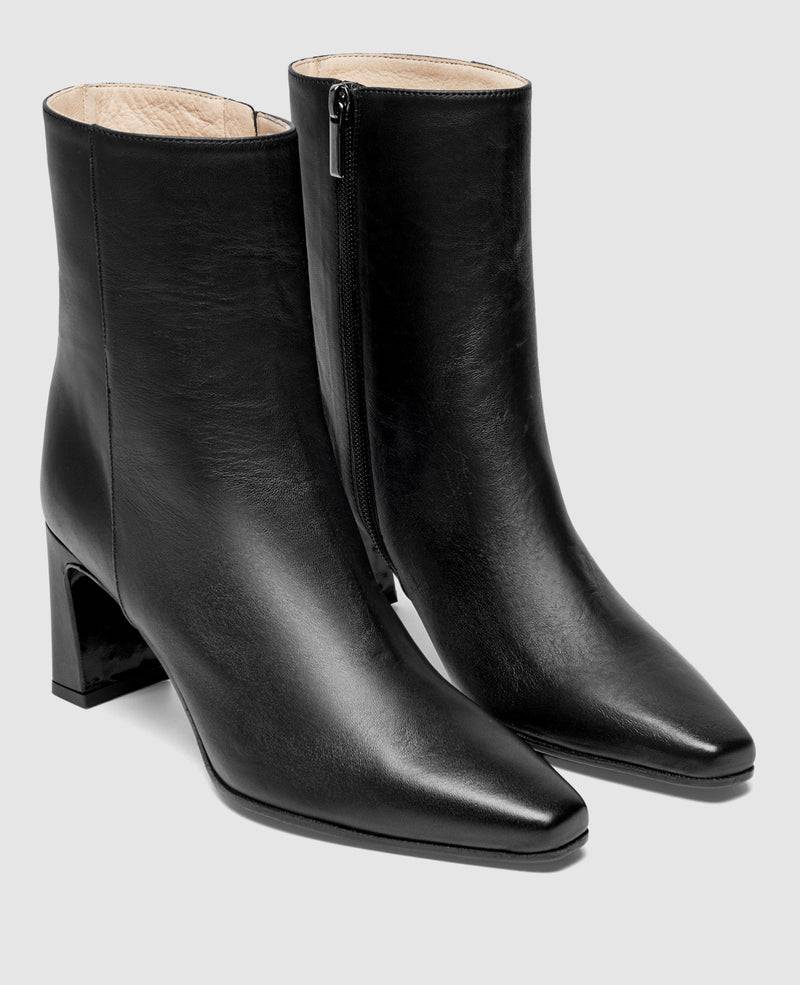 Shoepassion Madison ZB Damen Zip-Boot in Schwarz Shoepassion Begrenztes Angebot