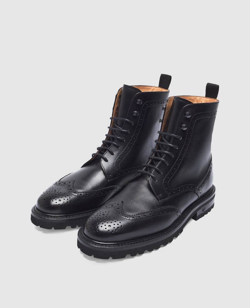 Shoepassion Bonnie FBDB5 Derby Boot in Schwarz - Henry Stevens Shoepassion Preisnachlass