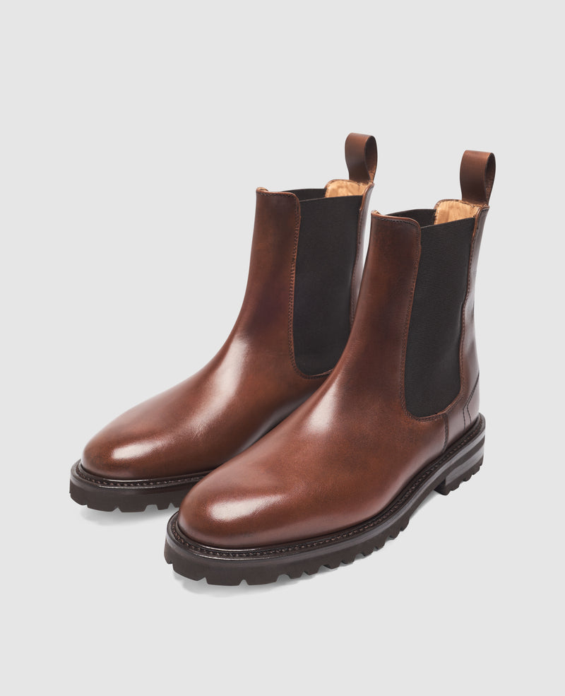 Shoepassion Bonnie CB5 Chelsea Boot in Mittelbraun - Henry Stevens Shoepassion Cyber Monday