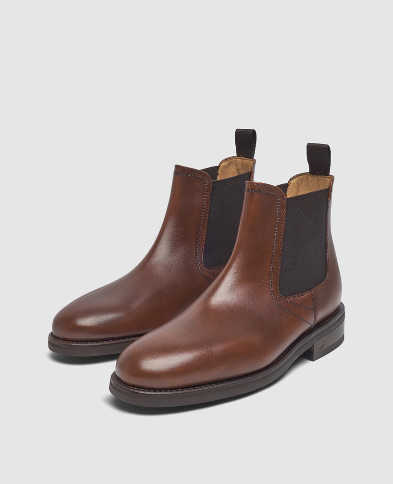 Shoepassion Ella CB2 Chelsea Boot in Mittelbraun - Henry Stevens Shoepassion Lagerräumung