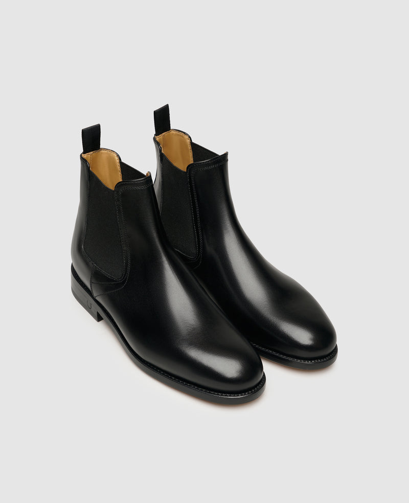 Shoepassion Rahmengenähter Damen Chelsea Boot aus Kalbsleder Henry Stevens Shoepassion Neueste Mode