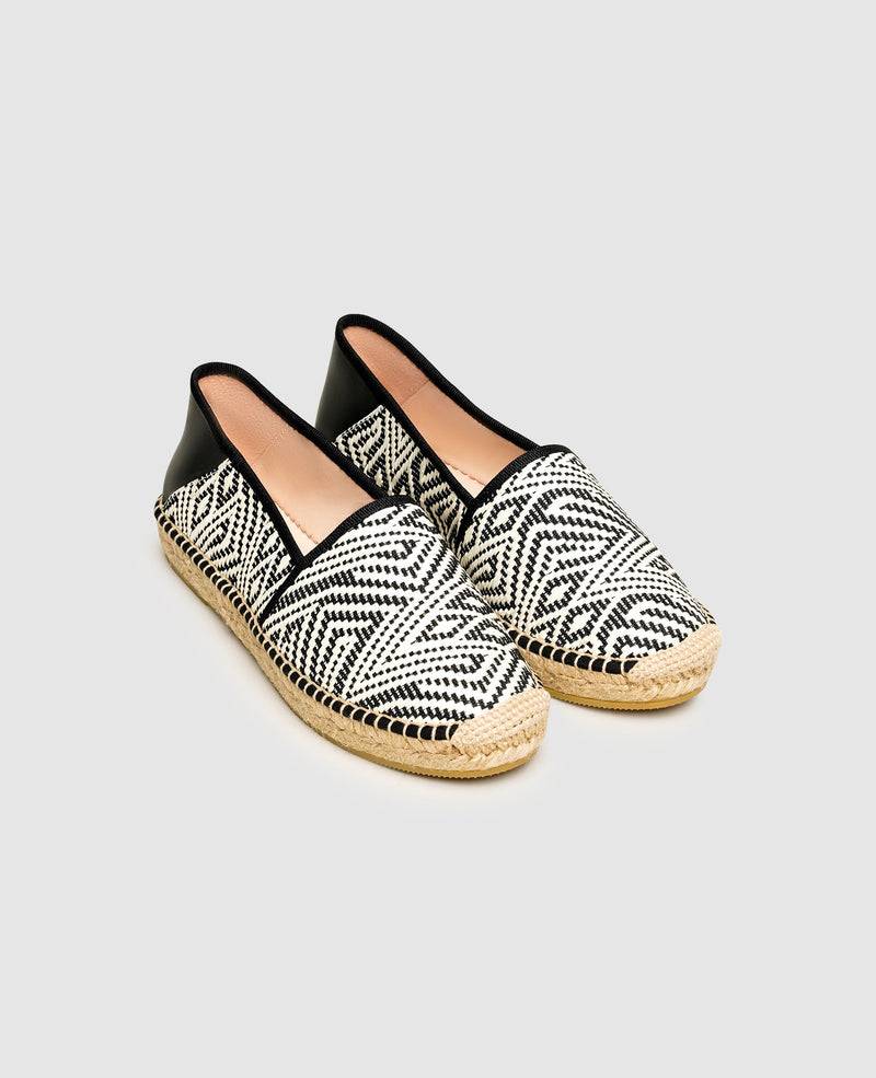 Shoepassion Gemusterte Espadrilles aus Textil Henry Stevens Shoepassion Zeitlich begrenztes Angebot