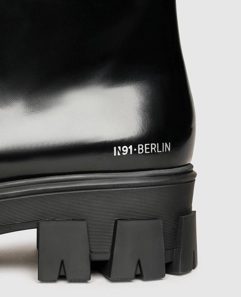 Shoepassion Leder-Schnürstiefelette mit Plateausohle für Damen N91 Shoepassion Exklusive Angebote