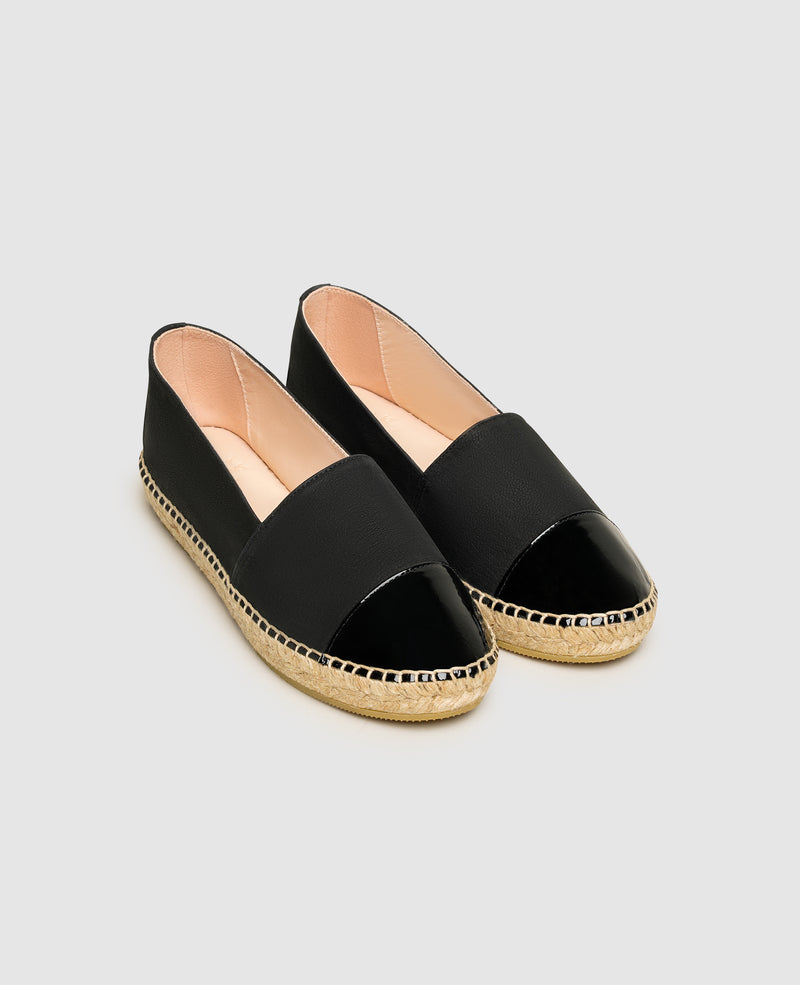 Shoepassion Damen-Espadrilles aus Nubuk und Lackleder Henry Stevens Shoepassion Bestseller