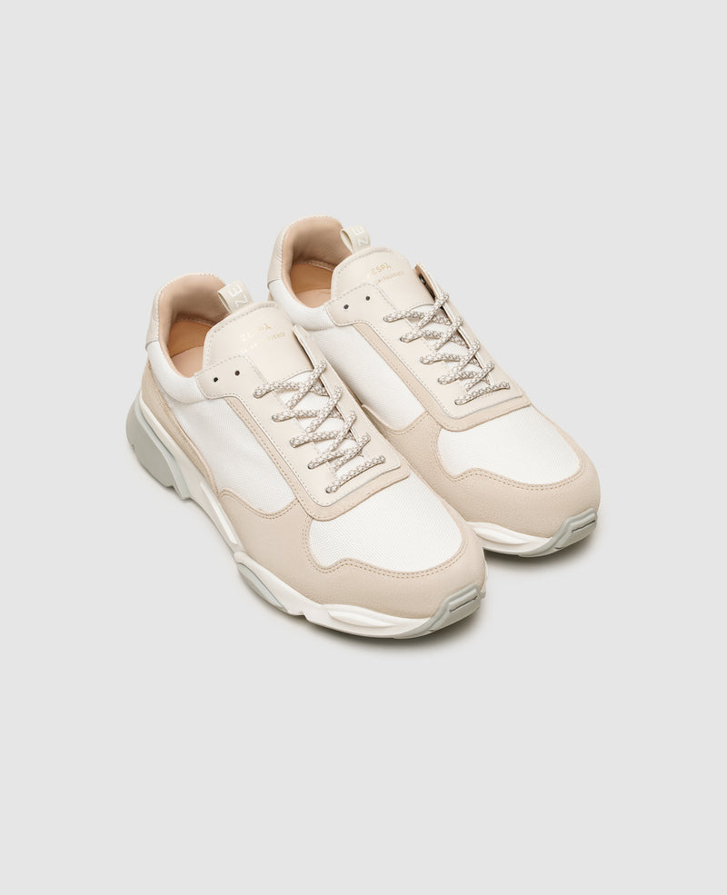 Shoepassion Dynamische Herren-Sneaker aus Leder und Textil| Zespà Shoepassion Kostenlose Rückgabe