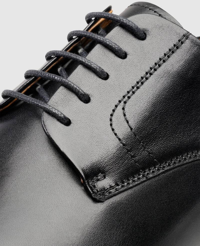 Shoepassion Rahmengenähter Captoe Derby Herrenschuh aus Leder Henry Stevens Shoepassion Vierteljährliche Förderung