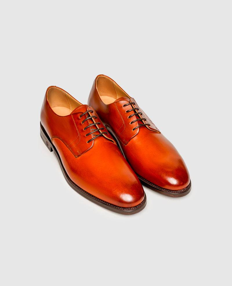 Shoepassion Rahmengenähte Plain Derby Herrenschuhe aus edlem Glattleder Shoepassion 50% Rabatt für begrenzte Zeit