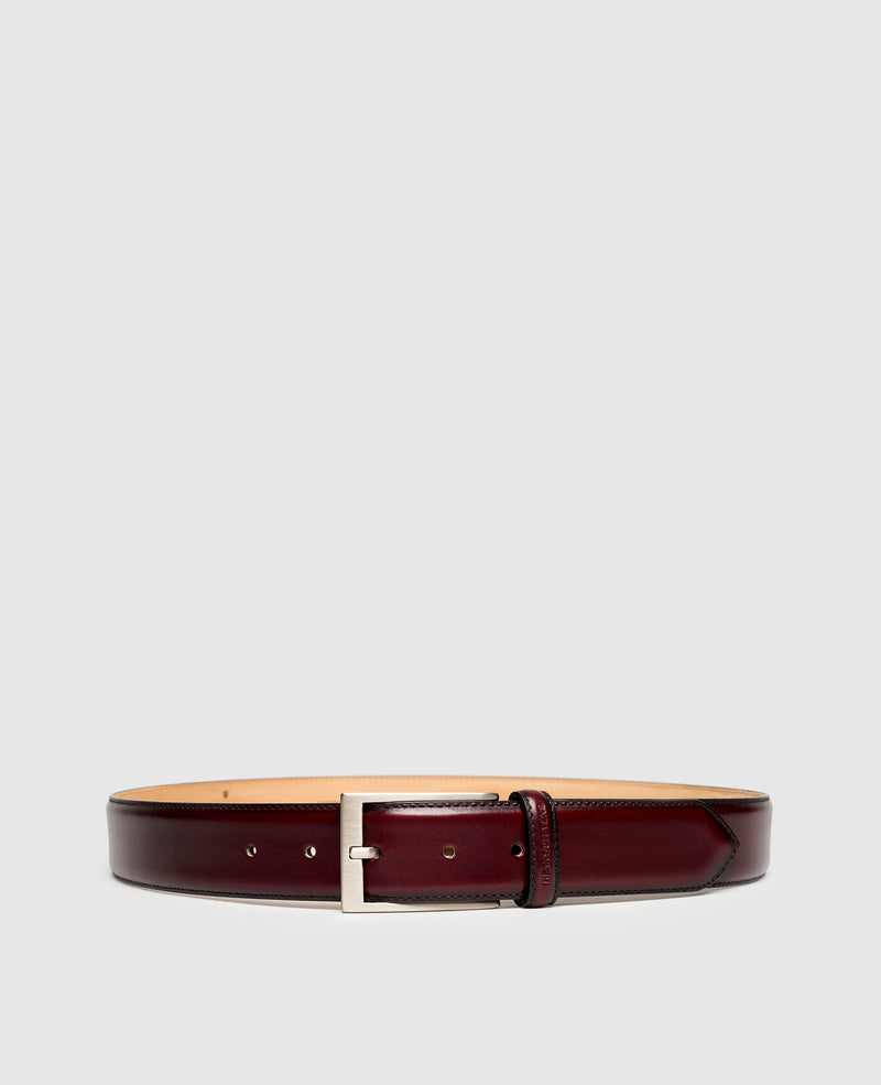 Shoepassion Edler Herrengürtel aus Leder mit Handfinish Henry Stevens Shoepassion Kostenloser Versand international