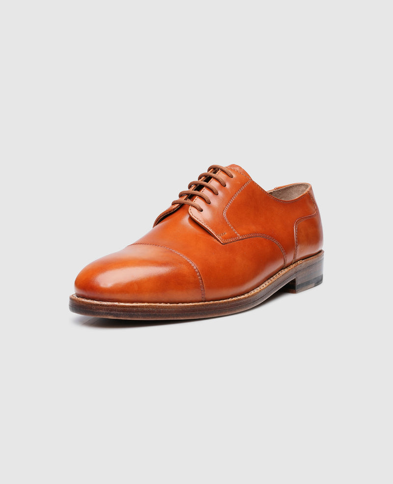 Shoepassion Heinrich Dinkelacker Captoe Derby aus Toscana Calf Shoepassion Blitzangebot