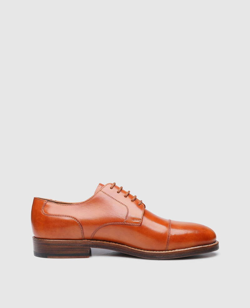 Shoepassion Heinrich Dinkelacker Captoe Derby aus Toscana Calf Shoepassion Blitzangebot