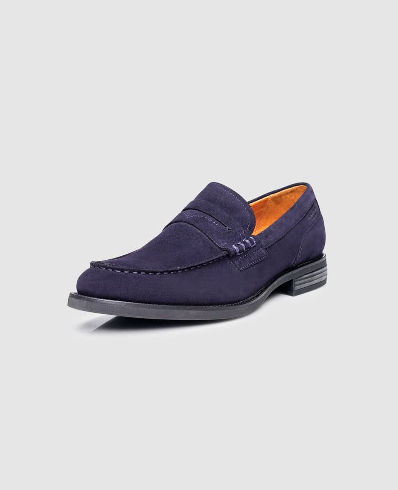 Shoepassion Penny Loafer für Herren aus Velours von Vagabond Shoepassion im Angebot