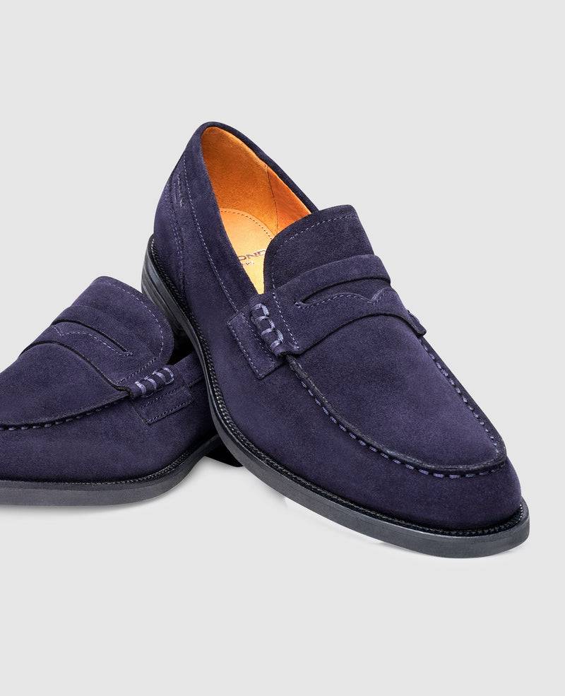 Shoepassion Penny Loafer für Herren aus Velours von Vagabond Shoepassion im Angebot