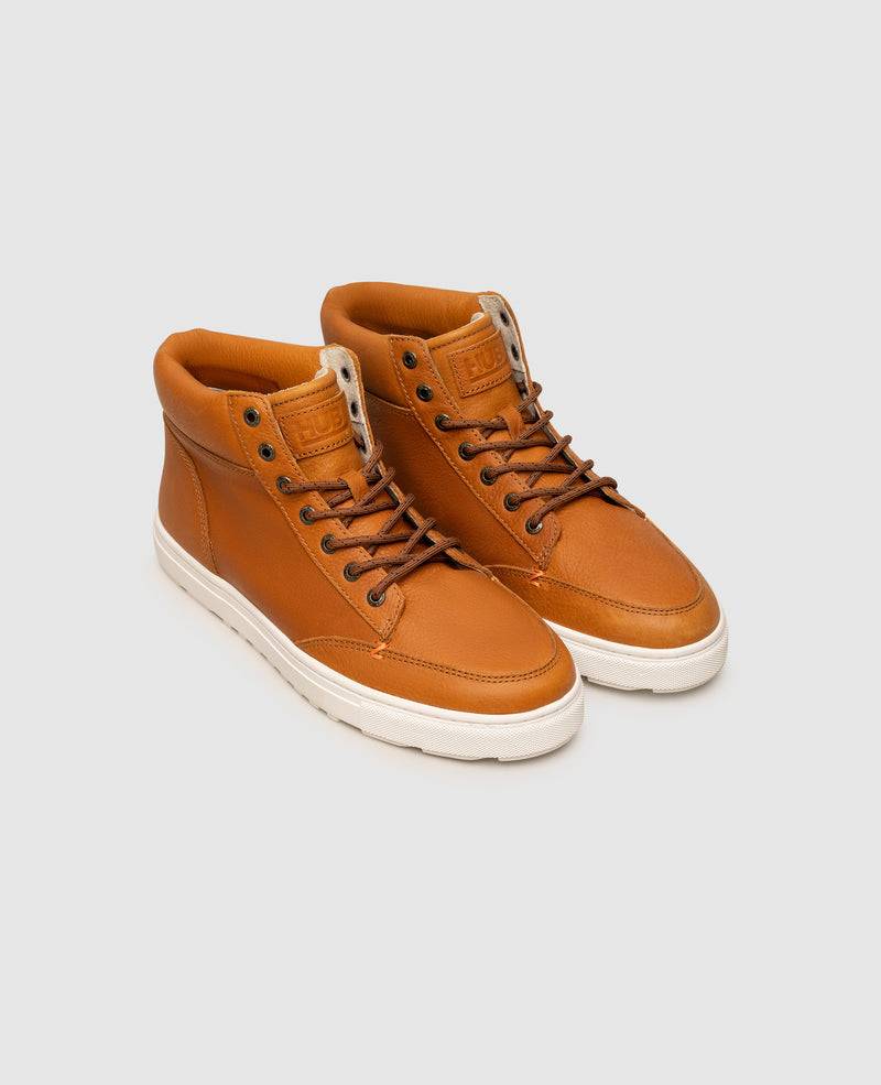 Shoepassion Herren High-Top Sneaker aus Rauleder HUB bei Shoepassion Fabrikverkauf