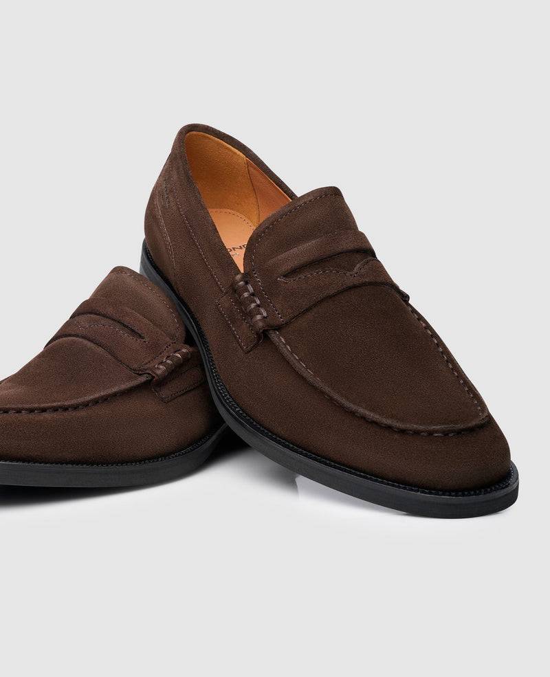 Shoepassion Penny Loafer für Herren aus Velours von Vagabond Shoepassion Blitzverkäufe