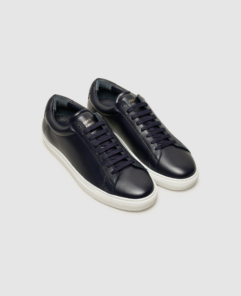 Shoepassion Schlichter Edel-Sneaker aus glattem Kalbsleder für Herren Zespà Shoepassion Top Angebot