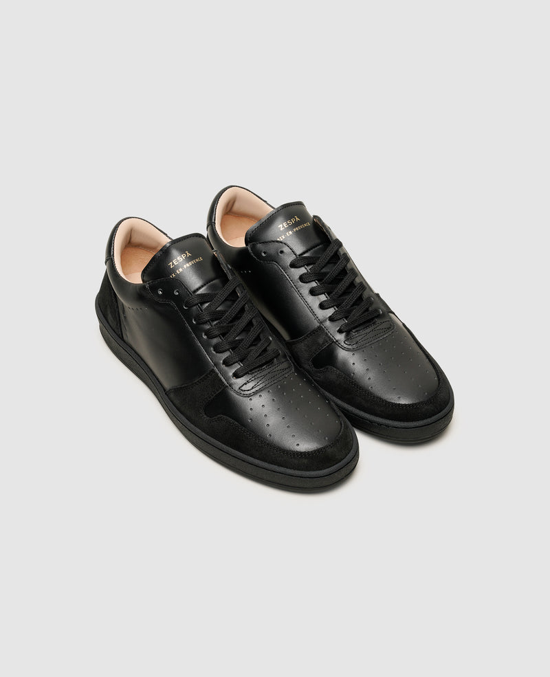 Shoepassion Handgefertigte Herren-Sneaker aus edlem Leder-Mix Zespà Shoepassion Online Outlet