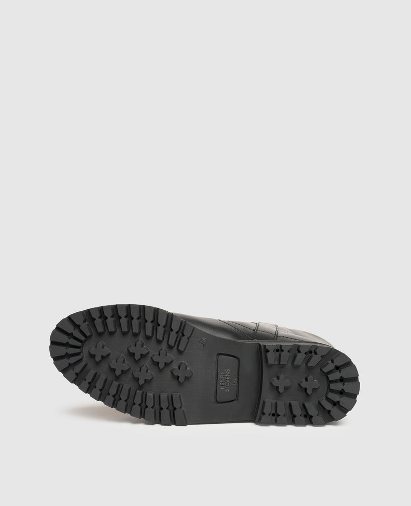 Shoepassion Gefütterte Leder-Schlupfstiefel für Damen Henry Stevens Shoepassion Blitzangebot