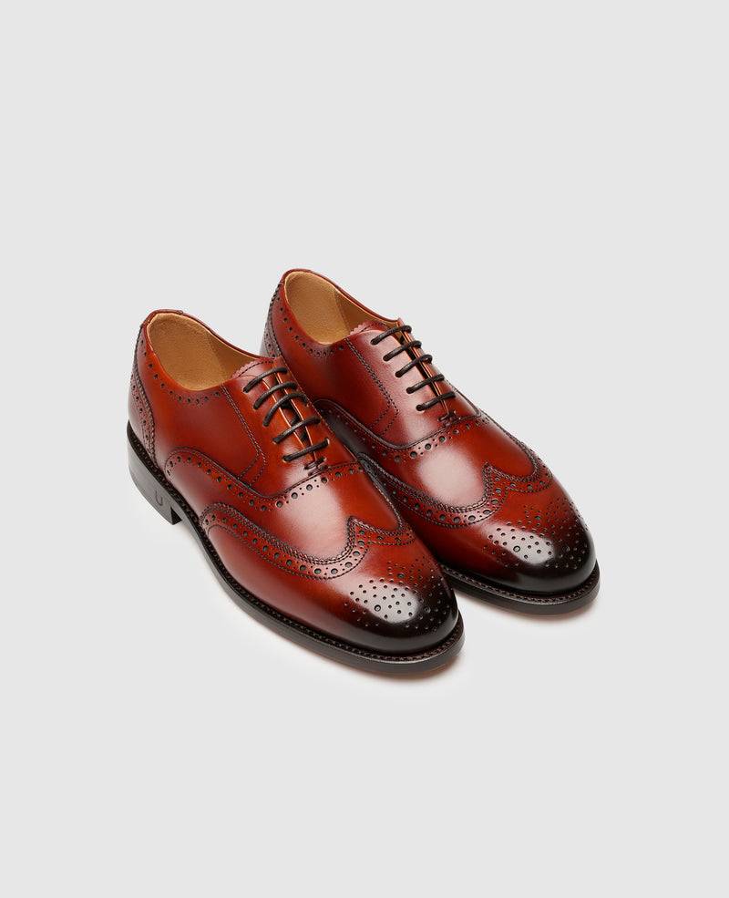 Shoepassion Rahmengenähter Full-Brogue Oxford Damenschuh Henry Stevens Shoepassion Begrenzte Freigabe