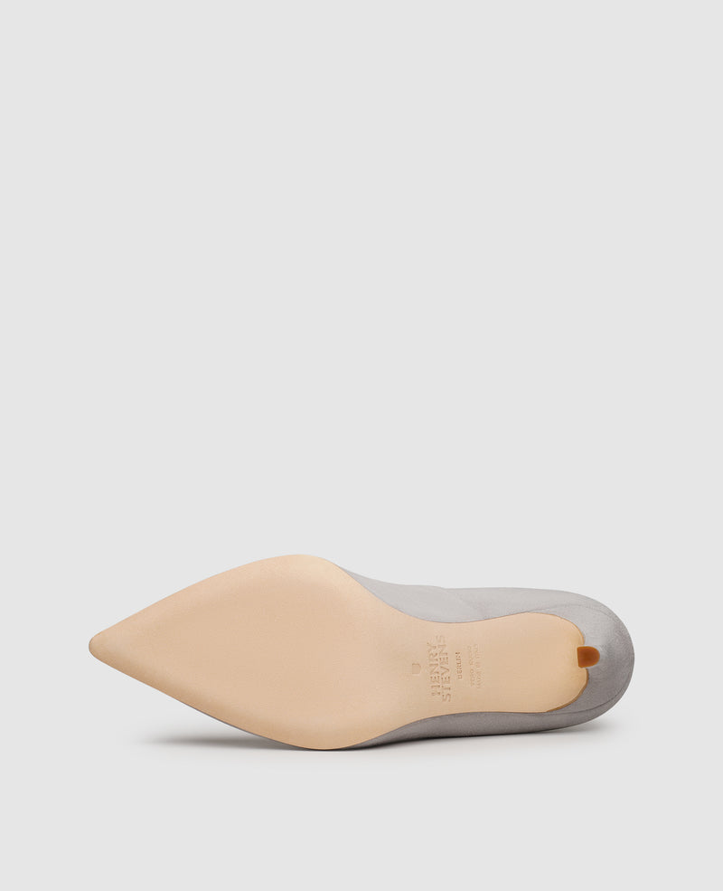 Shoepassion Klassische Damen-Pumps aus samtigem Ziegenleder| Henry Stevens Shoepassion Letzte 3 Tage
